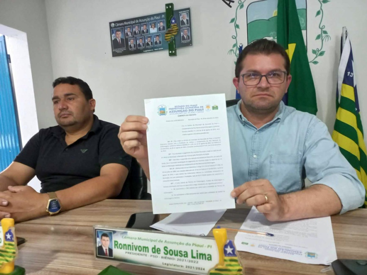 Câmara de Assunção do Piauí aprova piso salarial da enfermagem/Foto: Jornalista Valter Lima