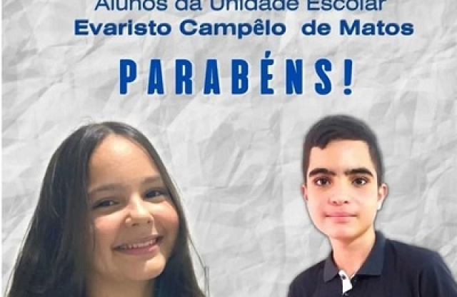 Estudantes da Rede Municipal de Assuno do Piau so premiados na OBMEP  2022 
