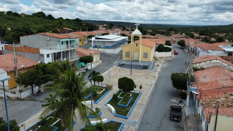 Imagem aérea da cidade/Foto: Vagner Mota 