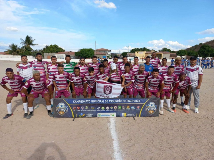 Estação é Campeão do Municipal 2023 de Assunção do Piauí/Foto: Jornalista Valter Lima
