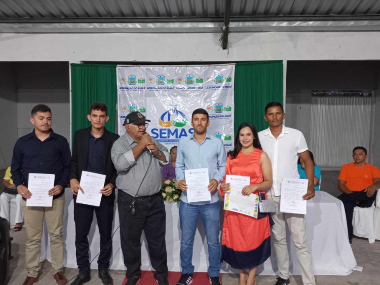 Conselheiros Tutelares eleitos em Assunção do Piauí tomam posse para quadriênio de 2024/2028/Foto: Jornalista Valter Lima.