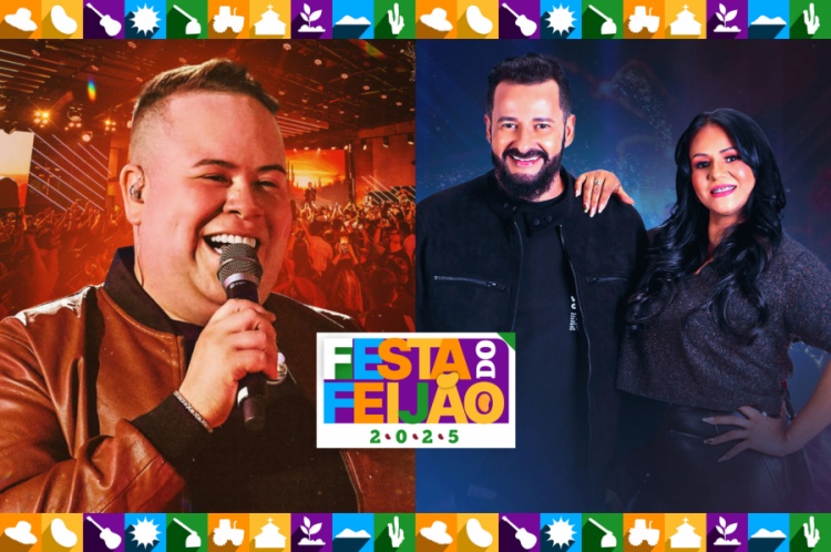 Atrações confirmadas para a Festa do Feijão 2025: Rey Vaqueiro e Forrozão Tropykália!