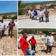Prefeito Netinho visita obras de pavimentação em Assunção do Piauí 