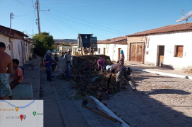 Prefeitura de Assunção do Piauí realiza mutirão de limpeza  na zona urbana 